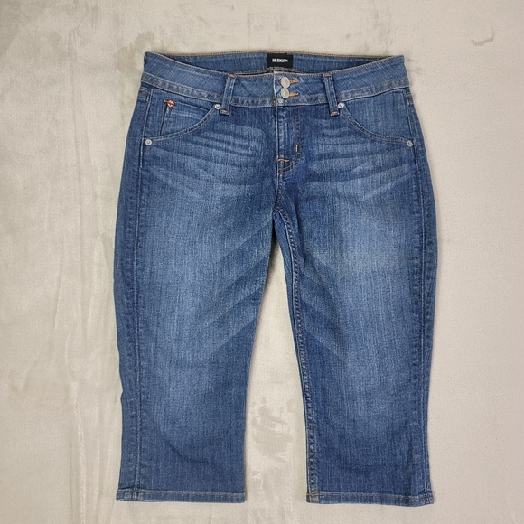 Hudson Malibu Cap Cuffed Capri Jeans - Picture 3 of 10
